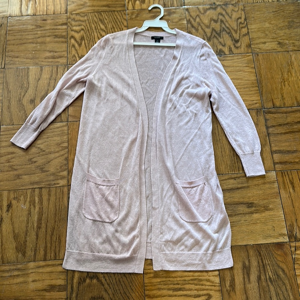 Light pink cardigan